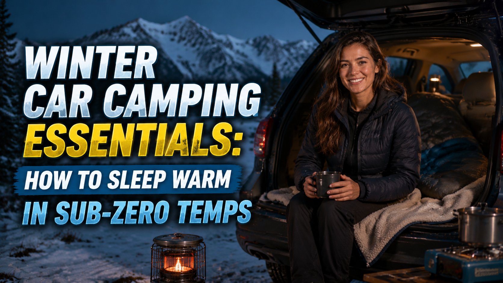 Winter Car Camping Essentials: How to Sleep Warm in Sub-Zero Temps